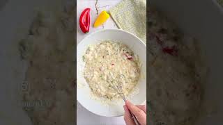 Savoury Pancakes Recipe وصفة بانكيك مالح بتشهييي وصفات بانكيك بانكيكصحي [upl. by Florie]