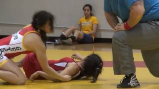 2014 McMaster Invit FW48kg Natassya Lu Guelph vs Farrantina Brock [upl. by Allx343]