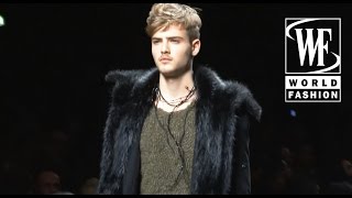 Ermanno Scervino Men FallWinter 1617 Milan Fashion Week [upl. by Aryek613]