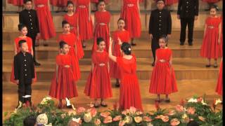 The Lord Bless You and Keep You John Rutter  The Resonanz Children Choir [upl. by Ybloc385]