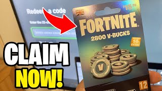 How to REDEEM VBUCKS CODE in Fortnite on XBOX [upl. by Backer]