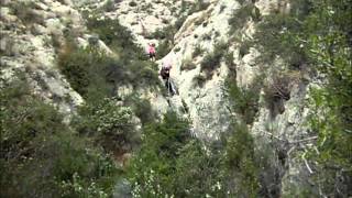 3 barrancos seguidos en la Sierra de Crevillente Alicante 25 noviembre 2012 [upl. by Miharbi]