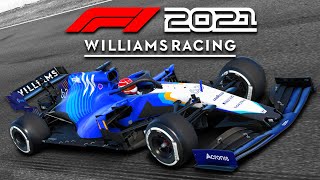 F1 2021 WILLIAMS FW43B MOD GAMEPLAY  George Russell Onboard [upl. by Yud932]