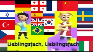 WAS IST DEIN LIEBLINGSFACH in 20 LANGUAGES and it gets progressively worse [upl. by Aixela]