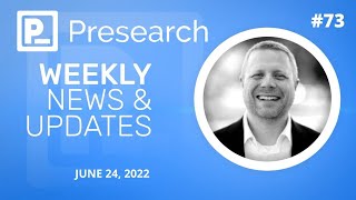 Presearch Weekly News amp Updates w Colin Pape 73 [upl. by Derayne]