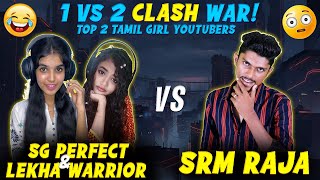 Lekha Warrier amp SG Perfect Gaming Vs SRM Gaming 1 Vs 2 OP Gameplay [upl. by Bella]