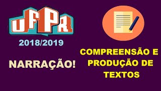 UFPR 2ª FASE  NARRAÇÃO 2019 [upl. by Acirdna]