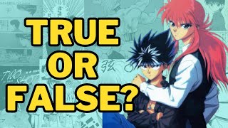 Did Togashi Intend to Make Hiei and Kurama a Couple Looking into this Yu Yu Hakusho Rumor [upl. by Erolyat]