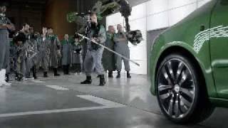 Skoda Fabia vRS Mean Green TV commercial [upl. by Yoshiko]