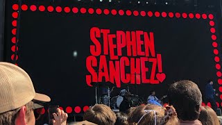 stephen sanchez live at bottlerock 2024 🍾🎶🎸 napa valley [upl. by Etteniuq]