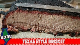 Texas Style BBQ Beef Brisket on the Rec Tec Pellet Smoker [upl. by Peters]