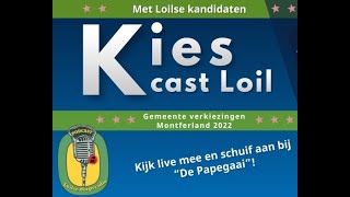 Kieskast Dorpsradio Loil  Gemeenteraadsverkiezingen 2022 [upl. by Tibbs5]