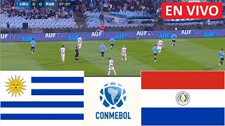 🔴 Uruguay vs Paraguay EN VIVO  Clasificación Mundial CONMEBOL • Partido en vivo hoy [upl. by Ahsilek]