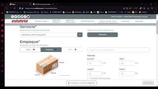 Generar guia prepagada estafeta comando web comando estafeta prepago [upl. by Divadnoj]