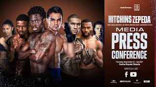 Richardson Hitchins vs Zepeda amp Conor Benn Return Press Conference [upl. by Anuait]