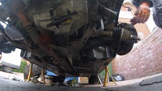 2006 Mini Cooper 16L Petrol Clutch Replacement Part1 [upl. by Aynuat]