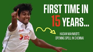 INDvsBAN 2024  Whats Special about Hasan Mahmuds Opening Spell in Chennai [upl. by Lednew]