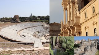 Isola di Ortigia  Siracusa  Teatro Greco  Neapolis  Fonte Aretusa  Castello Maniace  travel [upl. by Goldfarb500]