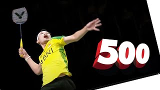 10 Fastest Badminton Smashes Ever [upl. by Goldsworthy]