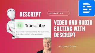 Autumn Tip 4 Behind the scenes editing with Descript [upl. by Wehner294]