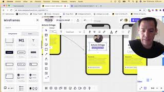 Wireframes rápidos en Miro [upl. by Etyam]