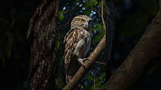 Great Potoo owl birds nature animals birdslover birdwatching [upl. by Moyra16]