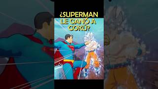 Goku vs Superman [upl. by Aicercul]