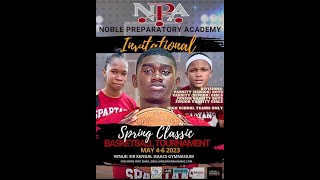 AB2C Broadcasting PresentsThe 2023 Noble Prep Classic CIGibson Rattlers VS CW Saunders Cougars [upl. by Fitzpatrick]