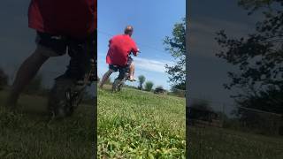 ￼Wheelieing the pit bike pitbikes bikes dirtbikesforlife wheelie [upl. by Dagley]