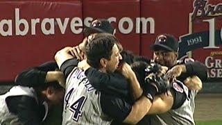 NLCS Gm5 Dbacks advance to the 2001 World Series [upl. by Ellemaj]