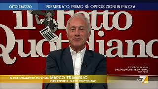 Autonomia differenziata Travaglio quotE la riforma più grave si spacchetta lItalia [upl. by Lehcem]