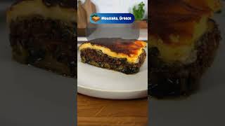 Moussaka Greece shorts food foodie greece greecefood cuisine [upl. by Asiole973]