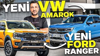 2023 Yeni VW Amarok ve Yeni Ford Ranger  Dünyadaki İlk Gösterim [upl. by Levan777]