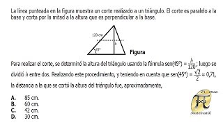 Aplicación de razones trigonométricas  Pregunta tipo ICFES [upl. by Comfort]