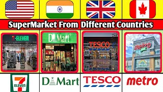 Supermarkets From Different Countries [upl. by Amilb]