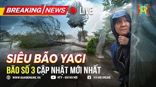 🌀 TIN BÃO KHẨN CẤP Bão số 3 đã ảnh hưởng trực tiếp đến khu vực Hà Nội [upl. by Akkim]