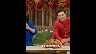 Ranbir Kapoors Funniest Moments RanbirKapoor KapilSharmaShow netflixshorts CelebrityTalks [upl. by Ssidnak]