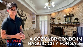 Property Tour 64 A Cozy 2BR Condominium for Sale in Baguio [upl. by Gnep]