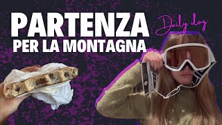 INIZIA LA SETTIMANA BIANCA  partenza spesa… DAILY VLOG [upl. by Giraldo]