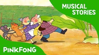 The Great Big Turnip  Fairy Tales  Musical  PINKFONG Story Time for Children [upl. by Melba210]