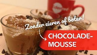 Recept  chocolademousse [upl. by Neelahtak609]