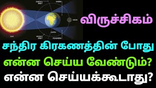 chandra grahan september palan viruchigam tamil  விருச்சக ராசி சந்திர கிரகண பலன்கள் 2024 தமிழ் [upl. by Naerda221]