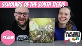 Scholars of the South Tigris  Board Game Review [upl. by Orimlede244]