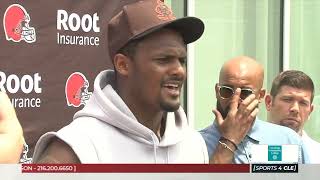 Deshaun Watson on his innocence and the potential of a countersuit  Sports4CLE 61422 [upl. by Sigismondo]