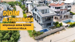 Didim Altınkum Yeşilkent Bölgesinde Tam Müstakil Havuzlu Villa [upl. by Alur]