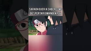 Sarada queria saber como despertar o mangekyou DUBLADO [upl. by Alded]