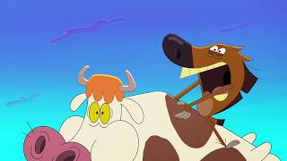 ᴴᴰ Zig and Sharko amp NEW SEASON 2 🐮 THE MOO CAN S02E52 [upl. by Enilkcaj]