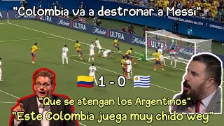 RELATOR MEXICANO ENLOQUECIDO POR EL GOL Y CLASIFICACIÓN DE COLOMBIA A LA FINAL DE LA COPA 🔥 [upl. by Turne613]