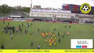 RIESTRA VS ALMIRANTE BROWN [upl. by Anivlek231]