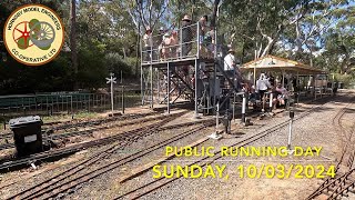 212 4K Video HME GVR Station Action at the Public Running Day  Sunday 10032024 [upl. by Andrien]